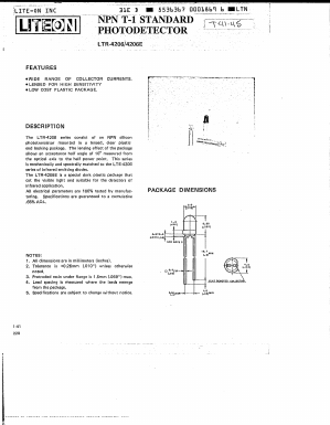 LTR-4206 Datasheet PDF LiteOn Technology