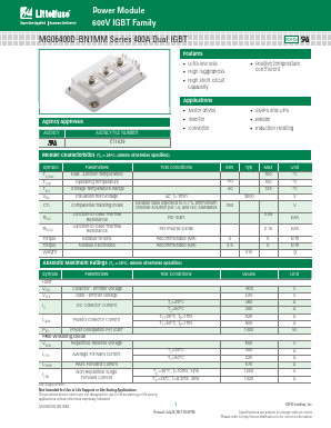 MG06400D-BN1MM Datasheet PDF Littelfuse, Inc