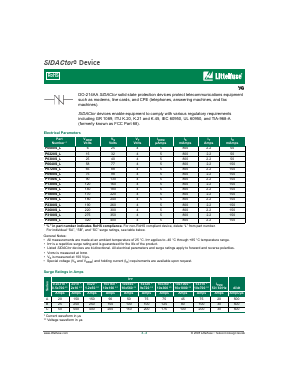 P3500SAL Datasheet PDF Littelfuse, Inc