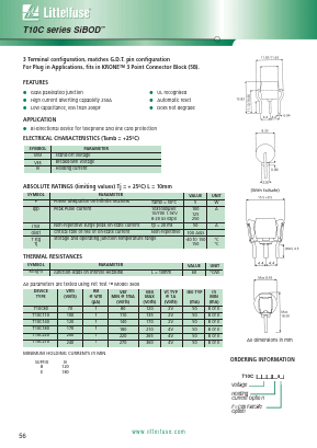 T10C80 Datasheet PDF Littelfuse, Inc