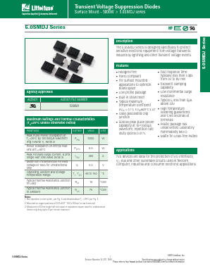 5.0SMDJ43CA Datasheet PDF Littelfuse, Inc