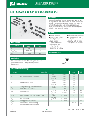 SXX8BSRP Datasheet PDF Littelfuse, Inc