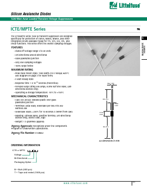 MPTE-10(1N6375) Datasheet PDF Littelfuse, Inc