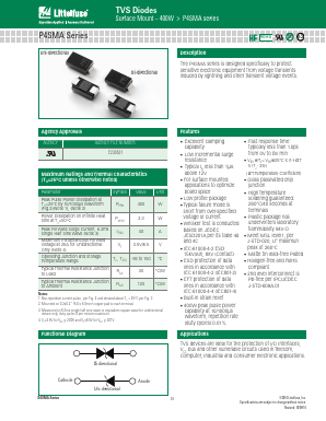P4SMA10A_14 Datasheet PDF Littelfuse, Inc