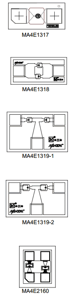 MA4E1318 Datasheet PDF M/A-COM Technology Solutions, Inc.