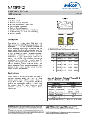 MADP-000402-12530P Datasheet PDF M/A-COM Technology Solutions, Inc.