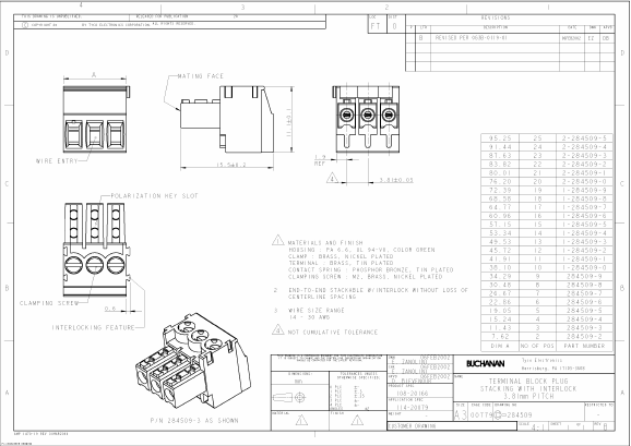 2-284509-3 Datasheet PDF Tyco Electronics
