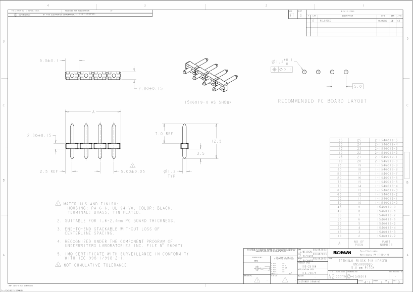 1-1546019-3 Datasheet PDF Tyco Electronics