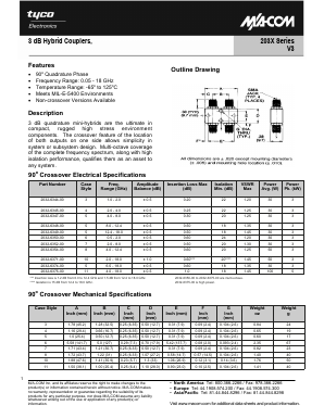 2032-6345-00 Datasheet PDF Tyco Electronics