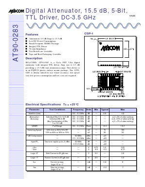 AT90-0283-TB Datasheet PDF Tyco Electronics