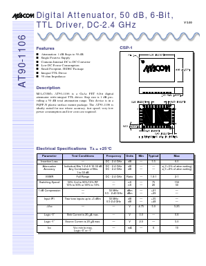 AT90-1106-TB Datasheet PDF Tyco Electronics
