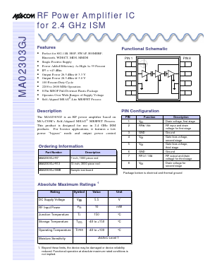 MA02303GJ-R7 Datasheet PDF Tyco Electronics