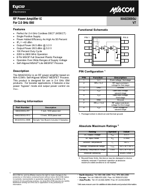 MA02303GJ Datasheet PDF Tyco Electronics