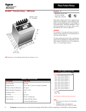 1012X Datasheet PDF Tyco Electronics