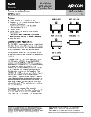 MADS-002054-1146CT Datasheet PDF Tyco Electronics