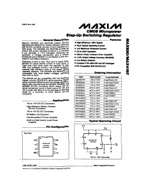 MAX4193C Datasheet PDF Maxim Integrated