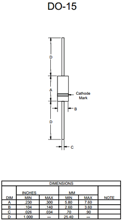 FR155GP Datasheet PDF Micro Commercial Components