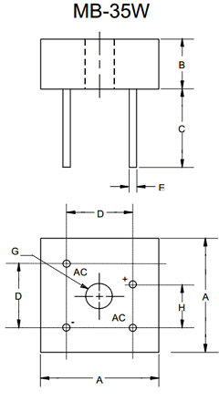 MB351W Datasheet PDF Micro Commercial Components