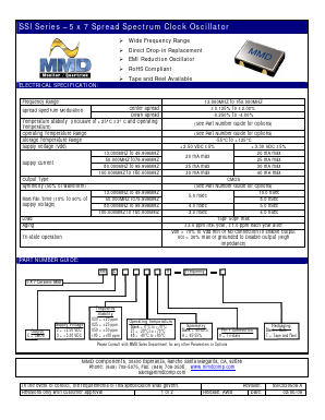 SSIC310048H Datasheet PDF MMD Components