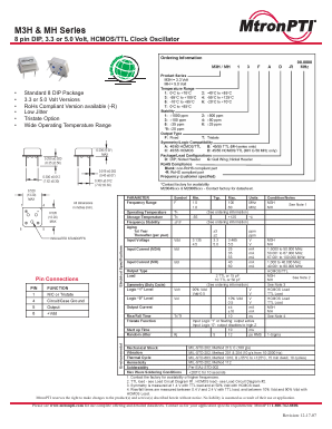 MH12TCG Datasheet PDF MTRONPTI