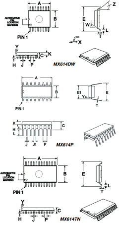 MX614TN Datasheet PDF MX-COM Inc 