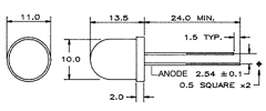 MT1133-RG Datasheet PDF Marktech Optoelectronics