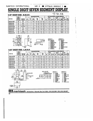 MTN4163 Datasheet PDF Marktech Optoelectronics