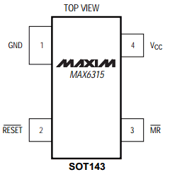 MAX6315US50D2-T Datasheet PDF Maxim Integrated