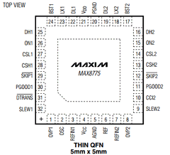 MAX8775 Datasheet PDF Maxim Integrated