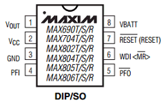 MAX805 Datasheet PDF Maxim Integrated