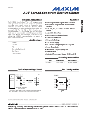 DS1086L Datasheet PDF Maxim Integrated
