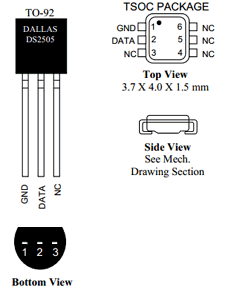 DS2505 Datasheet PDF Maxim Integrated
