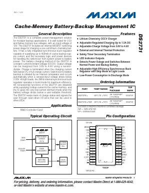 DS273 Datasheet PDF Maxim Integrated