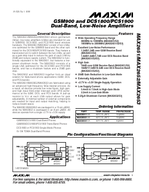 MAX2651EUB Datasheet PDF Maxim Integrated