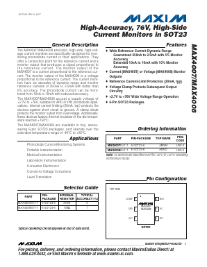 MAX4008EUT-T Datasheet PDF Maxim Integrated