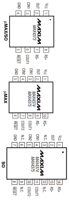 MAX4374FESD Datasheet PDF Maxim Integrated