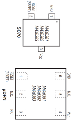 MAX6383XR22D4-T Datasheet PDF Maxim Integrated