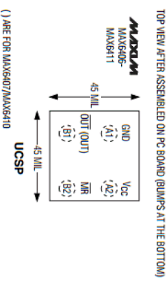 MAX6411BS35-T Datasheet PDF Maxim Integrated