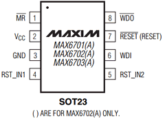 MAX6701LKA-T Datasheet PDF Maxim Integrated