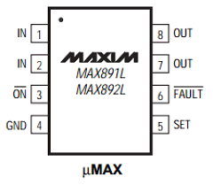 MAX892L Datasheet PDF Maxim Integrated