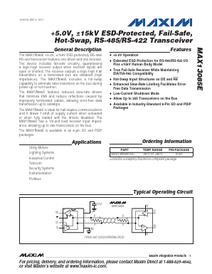 MAX13085E_11 Datasheet PDF Maxim Integrated