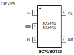 MAX4469EKA-T Datasheet PDF Maxim Integrated
