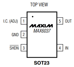 MAX6037C_21 Datasheet PDF Maxim Integrated