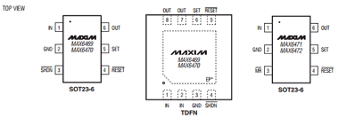 MAX6469TA Datasheet PDF Maxim Integrated