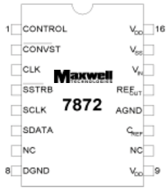 7872 Datasheet PDF MAXWELL TECHNOLOGIES