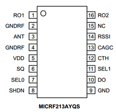 MICRF213 Datasheet PDF Micrel