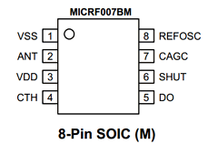 MICRF007BM Datasheet PDF Micrel