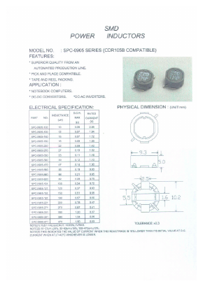 SPC-0905-560 Datasheet PDF Micro Electronics
