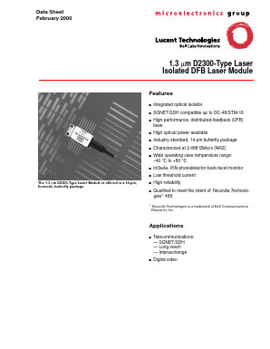 D2304G Datasheet PDF Micro Electronics