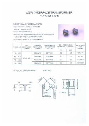 PIT-1504 Datasheet PDF Micro Electronics